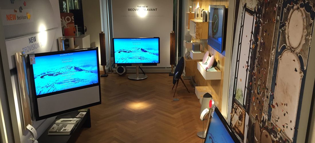 Bang uind Olufsen Shop